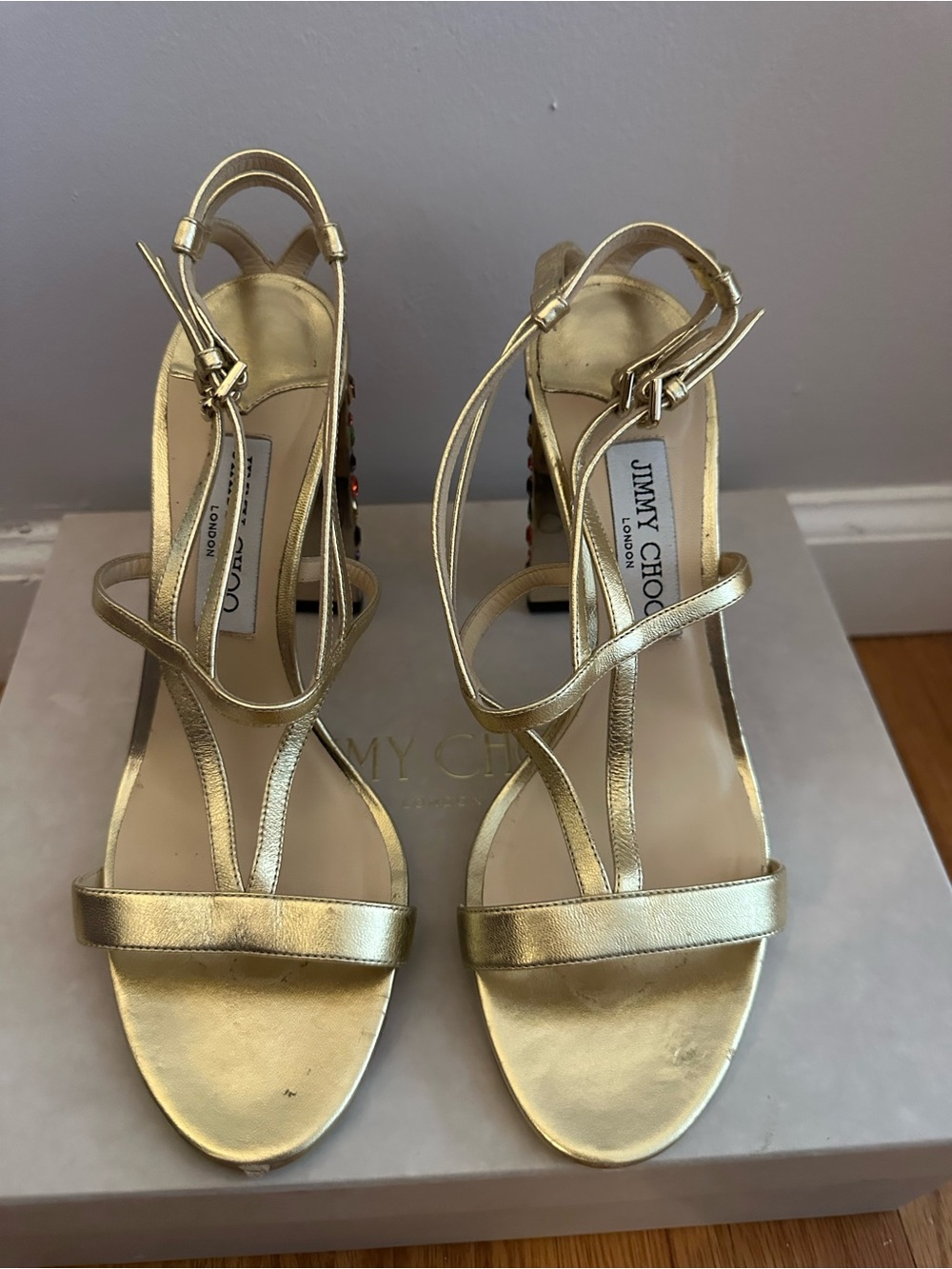 Jimmy Choo Maeve Gemstone block heel - Picture 5 of 5